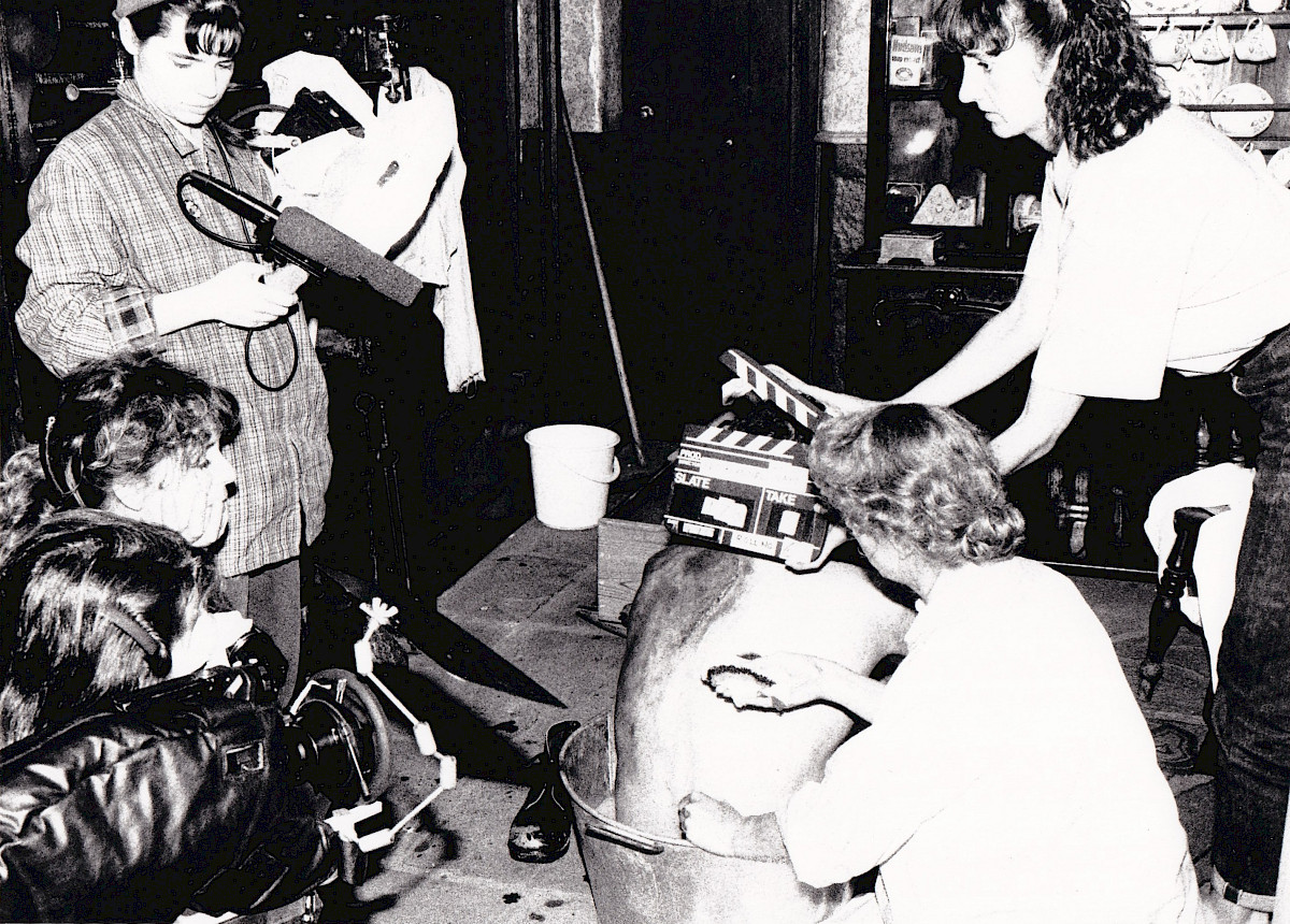 Production photograph from 'Mam’ (1988) by Red Flannel Films
