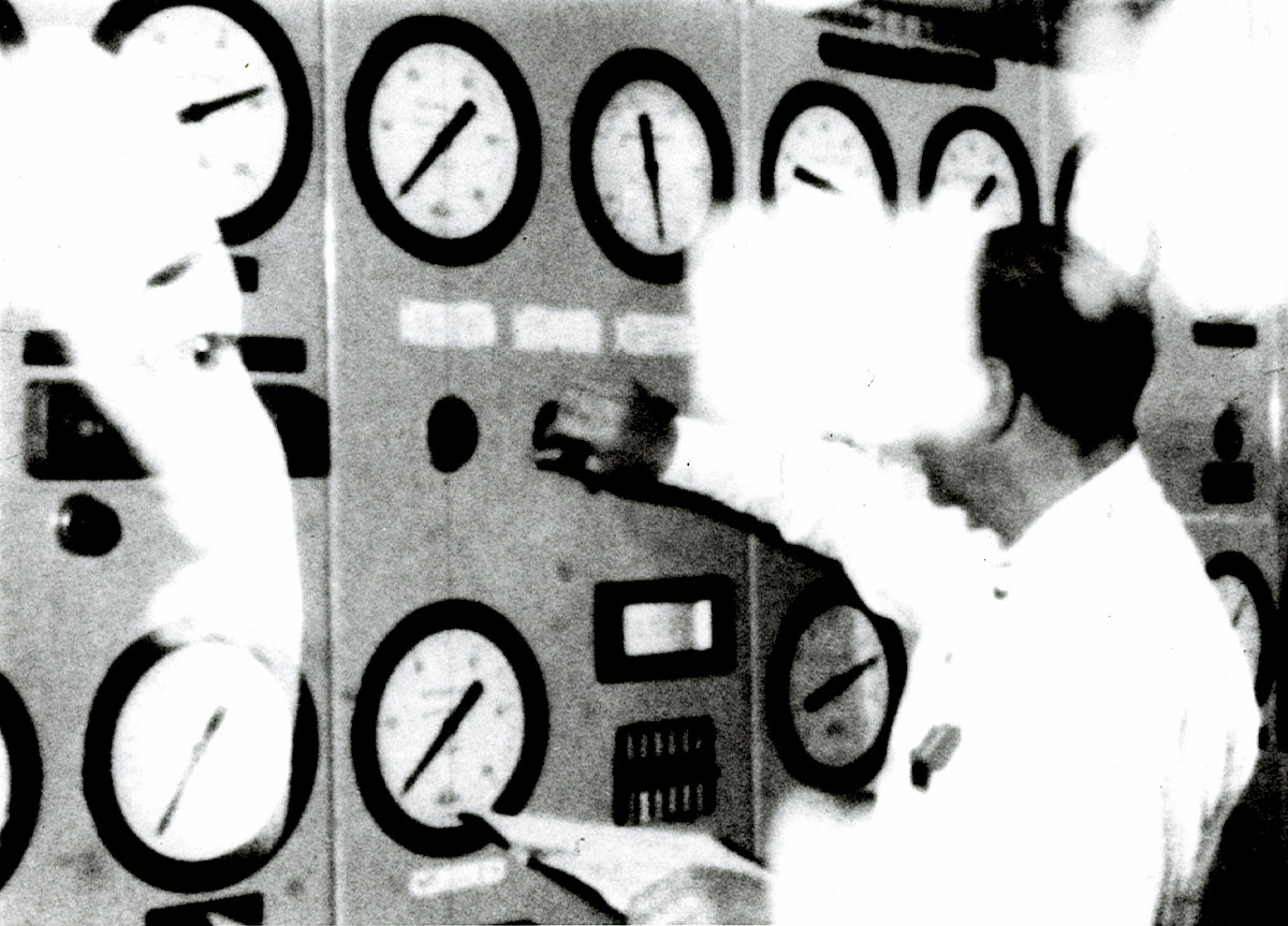 Still from 'Plutonium Blonde' (1987) by Sandra Lahire